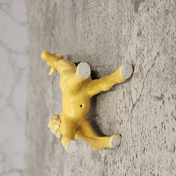 Vintage Yellow spaghetti giraffe figurine - Picture 5 of 7